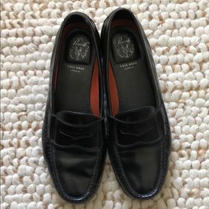 Cole Haan Black Pinch Grand Penny Loafers